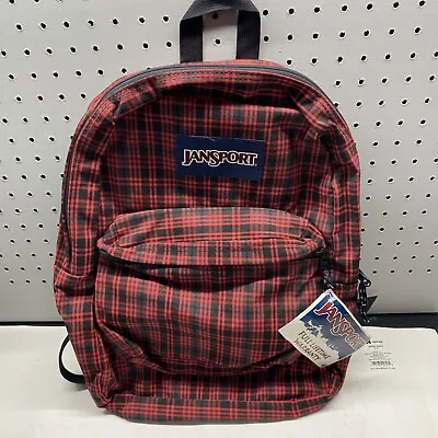 Jansport Vintage Backpack Plaid • $0.99