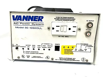 Vanner 20-1050CUL LifeStar Inverter Charger • $175