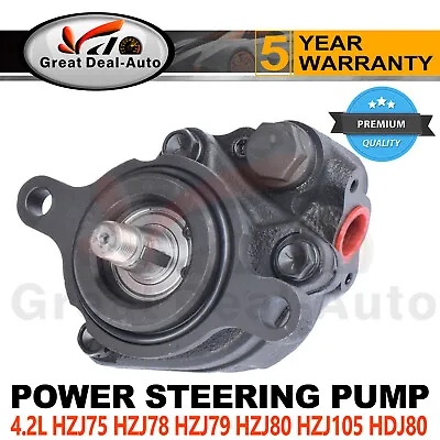 $110 • Buy Power Steering Pump For Toyota Landcruiser 1HZ HZJ75 HZJ78 HZJ79 HZJ105R HDJ80