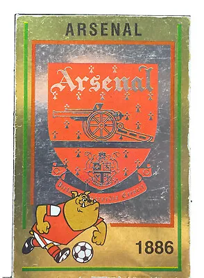 Panini Football 85 - # 7 - ARSENAL TEAM BADGE • £9.99