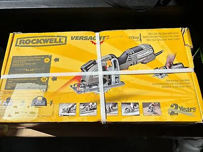 BRAND NEW Rockwell Versacut Mini Circular Saw With Laser RK3440K 4.0 Amp • $180