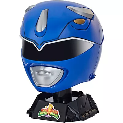 Hasbro Power Rangers Lightning Collection Mighty Morphin Blue Ranger Helmet • $159.95