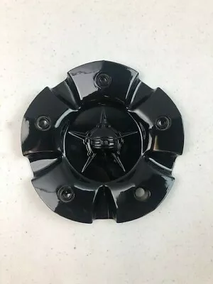 $24.99 • Buy USED DIP Wheels D95 Laser Gloss Black Wheel Center Cap C10D95B MCD95N101-2