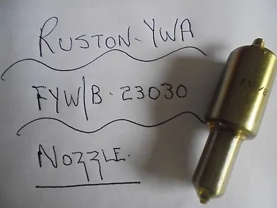 £20 • Buy Ruston And Hornsby Injector Nozzle YWA