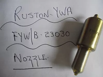 £20 • Buy Ruston And Hornsby Injector Nozzle YWA
