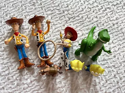 Vintage Toy Story Disney Pixar Action Figures McDonalds Happy Meal Toys Lot 7 • $11.99