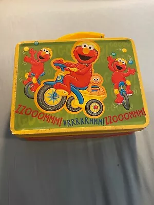 Elmo On Bike Tin Lunch Box • $10