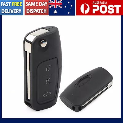 Key Remote Shell Case For Ford Flip Falcon Territory Mondeo FPV BF FG A 3 Button • $8.99