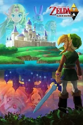 2014 Nintendo Legend Of Zelda Video Game Poster 22x34 New Free Shipping • $11.95