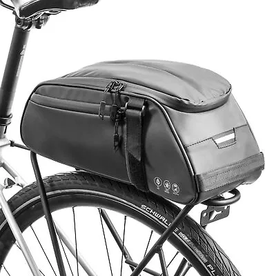 8L Bike Rack Bag Trunk Bag Bicycle Rear Seat Cargo Bag Rear Pack Trunk Pannier • $27.59