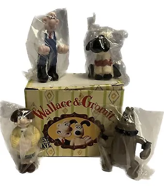 Wallace And Gromit A Close Shave Mini Figure Set 1995 Vivid Imaginations • $34.85