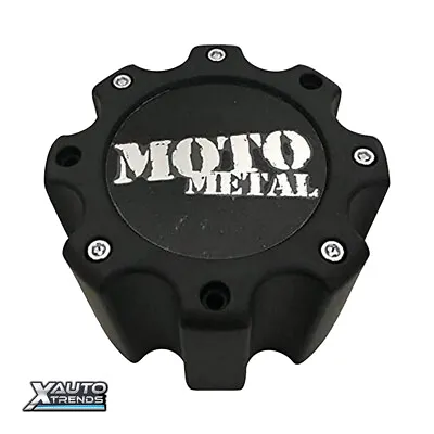Moto Metal METAL REAR DUALLY Wheel Center Cap Matte Black 400L170YB002MO • $32