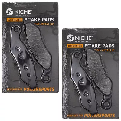 NICHE Brake Pad Set For Harley-Davidson Tri Glide Front Semi-Metallic 2 Pack • $18.95