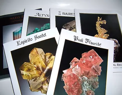 Mineralogical Record 2023 * Vol 54 Issues 2-6 & Supplement * Great Shape • $85
