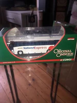 £49.99 • Buy CORGI  1:76 Plaxton Panther National Express OM46102   Mint