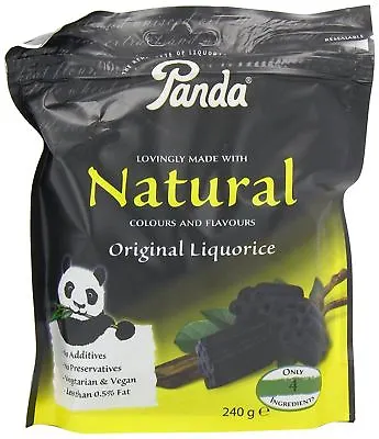 Panda Licorice Cuts Bag 240g (Pack Of 12) • £42.12