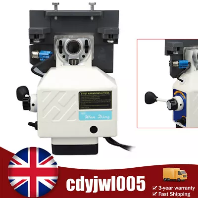 UK Al-310 X-Axis Power Feed Horizontal Milling Drill Machine Speed Limit 200RPM • £137.75