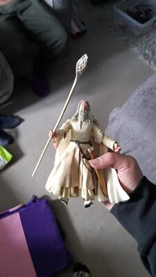 £8 • Buy Lord Of The Rings Gandalf The White Toy Biz Action Figure Two Towers Series