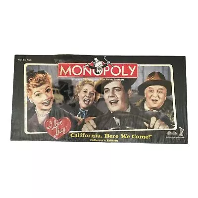 Monopoly I Love Lucy “California Here We Come!” Collector’s Edition New • $75