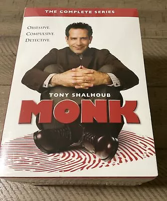 MONK:The Complete Series(DVD201632-Disc SetSeasons 1-8)NEW • $39.99