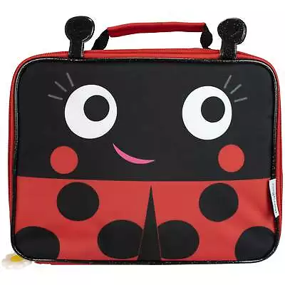 Kids Boys Girls Lunchbox Travel Food Bag School Lunchbag Ladybird Ladybug Dots • £12.99