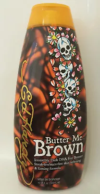 ED HARDY BUTTER ME BROWN Indoor Tanning Bed Lotion Bronzer 10 Oz • $26.75