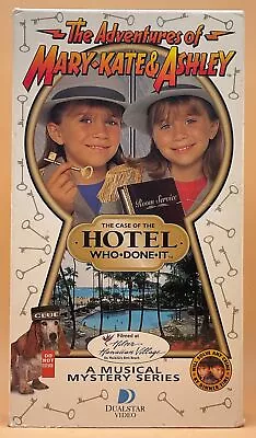 Mary-Kate & Ashley The Case Of The Hotel Who-Done It VHS 1996 **Buy 2 Get 1** • $2.99