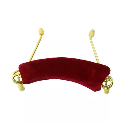 Universal Violin Shoulder Rest For Size 3/4 Or 4/4 Adjustable Red • $6.99