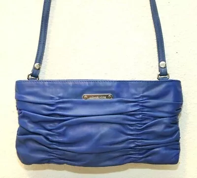 MICHAEL KORS  WEBSTER  Messenger Bag In Cobalt Blue Leather  • $79.98