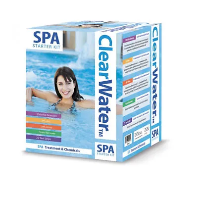 Clearwater Hot Tub Chemical Starter Kit Lay Z Spa Hot Tubs - Quick Dispatch New • £26.49