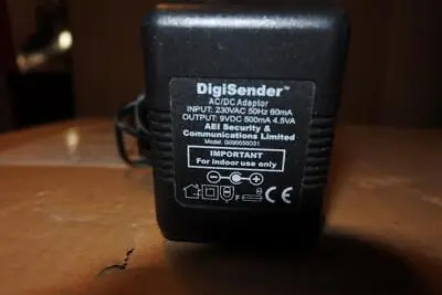 9V 500mA POWER SUPPLY Charger Digisender AC/DC ADAPTOR G090050D31 POWER SUPPLY • £5