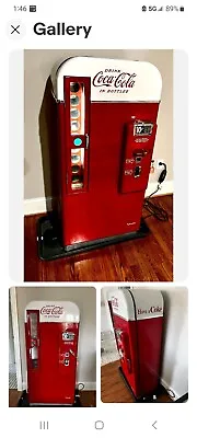 Vintage Coca Cola Coke Vending Machine Professional Restoration Vendo 81 A FAKE! • $10500