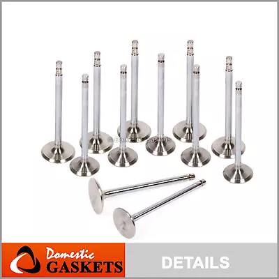 Fits 89-97 Nissan Pickup 240SX D21 Axxess Stanza 2.4 Intake Exhaust Valves KA24E • $89.28