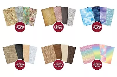 Hunkydory Essential Paper Packs - 24 Sheets - 130gsm - Choice Of 6 - DISCOUNT • £7.95