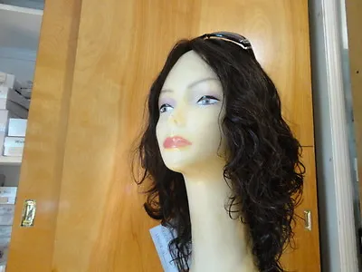 Malky Wig Sheitel European Multidirectional Human Wavy Hair MediumBrown 4 Small  • $1050