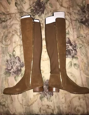 Michael Kors Knee High Brown Suede Boots • $89