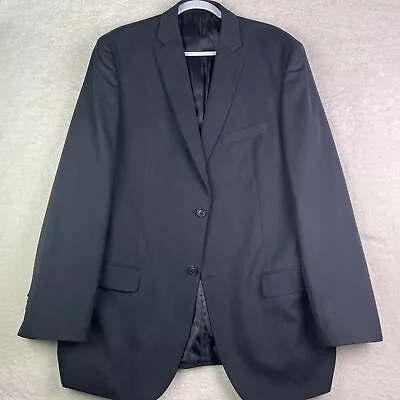 Pronto Uomo Blazer Mens 46XL Gray Wool Blend Two Button Jacket • $49.88