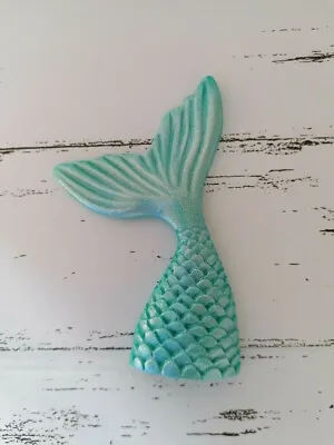 £4 • Buy Mermaid Tail Cake Topper, Large 10cm High Edible Shells Any Colour