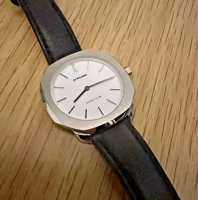 £34.99 • Buy Unisex D1 Milano Watch Designer Women's Womens Women Leather Super Slim Steel UK