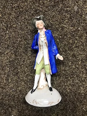 Vintage Porcelain Figurine - Colonial (made In Germany) • $18