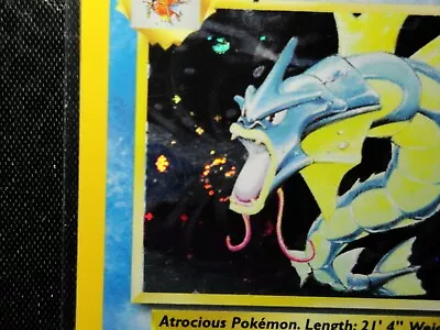 📈HOLOGRAPHIC GYARADOS🌀 Pokémon | Base Set 2 | 7/130 | 🌀Unique Full Swirl🌀 • $95