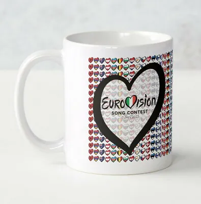 £8.99 • Buy Eurovision Song Contest 2022 Turin Mug Eurovision Party Fathers Day Gift