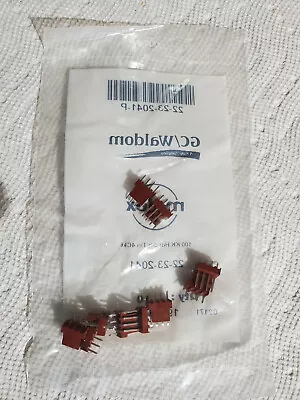 Molex 22-23-2041 KK254 Solid Header • $2