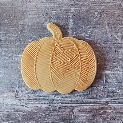 Pumpkin Geometric Cookie Cutter Embossing Stamp Set Biscuit Dough Halloween • £4