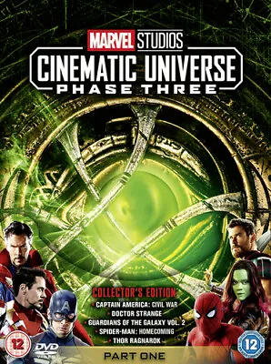 £7.98 • Buy Marvel Studios Cinematic Universe: Phase Three - Part One DVD (2018) Chris