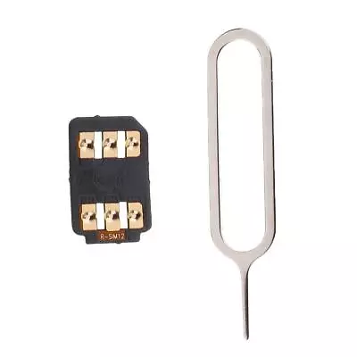 R-SIM12 Smart 4G Nano Unlock Card Repair Unlocking For IOS 11   8 7 6 • £8.29