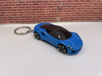 KEYCHAIN For LOTUS EMIRA BLUE SPORTS CAR AUTO KEYS RINGS FOB LANYARD KEYCHAINS • $19.95