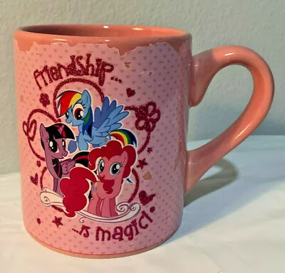 My Little Pony Coffee Mug Friendship Is Magic Pink Twilight Sparkle Rainbow Dash • $6.29