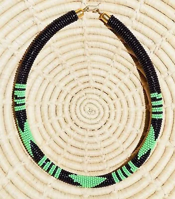 African Maasai Beaded Choker Necklace Ethnic Boho Masai Massai Jnoc14 • $14.97