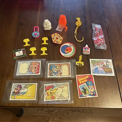 Vintage Cereal Box Toy Lot. Some Used & Some Unused Items • $15